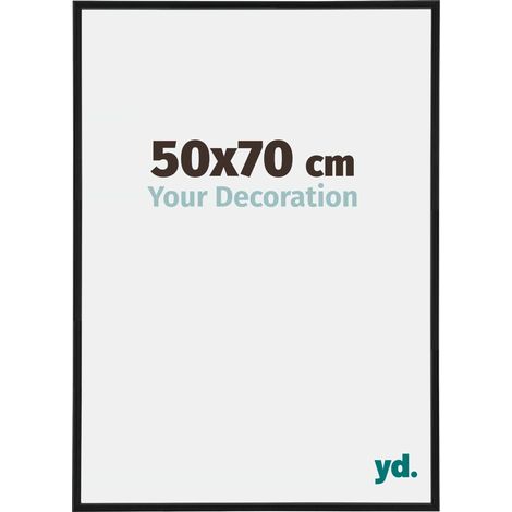 yd. - Cadre photo 50x70 - Noir Mat - Plastique - Annecy (1/5)