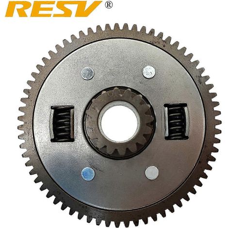Convient pour 67t Pour Cbf125 Cbf150 Wh150 Wh125-8 Sdh125 Sdh150 Cbf Kvx Ktt 125cc 150cc Ensemble primaire Embrayage extérieur entraîné( ) (1/4)