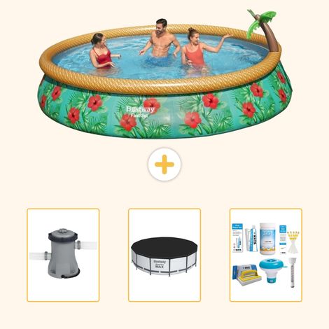 Bestway Bestway Fast Set Ronde - 457x84 cm - 4-pièces S22683 (1/5)