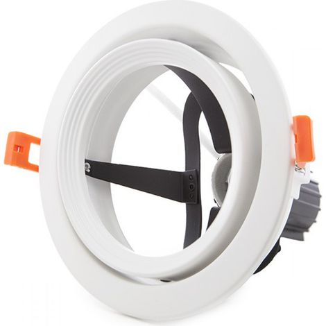 Aro Foco Downlight Par 30 E27 (Sin Lámpara) Blanco (1/3)