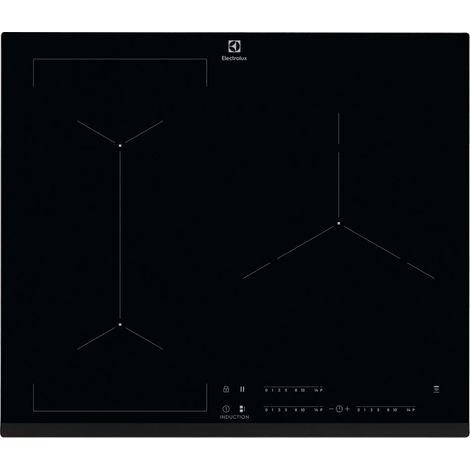 Electrolux – Plaque induction 3 zones 7200W – Hotte intégrée – Commande tactile – EIV63343