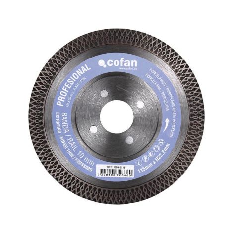 Discos de Diamante Porcelánico Reforzado                                                          125 mm (1/2)