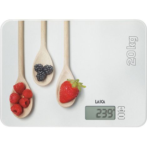 Báscula electronica de cocina, máximo 20 kg. diseño cucharas (1/4)