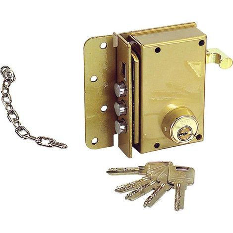 Cerradura ucem seguridad 4500-s-he/ izquierda (1/2)