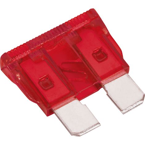 Sealey SBF1050 Automotive Standard Blade Fuse 10A - Pack of 50