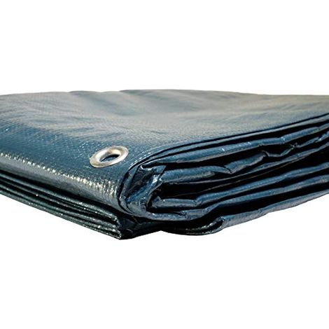 Copertura Piscina Rotonda diam. 6,20 m per piscina fuori terra diam. 5,4 m - TECPLAST - PO155RD - Telo di copertura per Piscina con Rete di drenaggio (1/5)