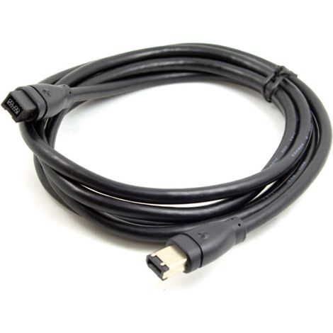 FireWire IEEE 1394B-Kabel, 9-poliges auf 6-poliges Datenkabel, 800 Mbit/s (1,8 Meter)