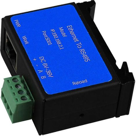 RS485-Seriell-Port-Server zu Modbus IP 600-921 Ethernet 600 bps (siehe Abbildung) (1/5)