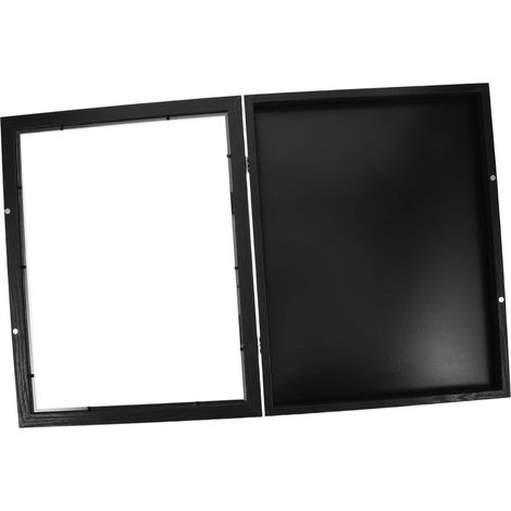 Cadre de Conservation pour Uniforme Vitrine Bois pour Maillot de Foot Boîte de Présentation Transparente pour Souvenirs Sportifs (1/5)