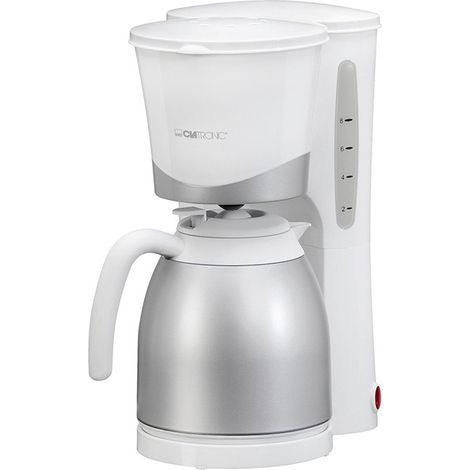 Cafetière thermos 8-10 tasses 1L Clatronic KA 3327 Blanc (1/8)