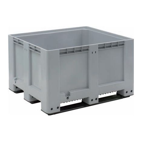 Contenedor de Plastico Big Box 3 Patines 100x120x76 cm Ref.CTR2 C3T