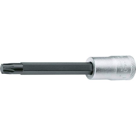 Embout de tournevis 3/8" long TORX femelle T40 (1/2)