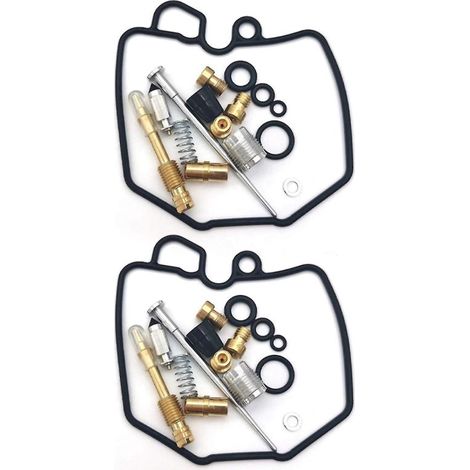 Kit de reparación de carburador para motocicleta (2 piezas), compatible con Honda CX500 (1980-1982). (1/5)