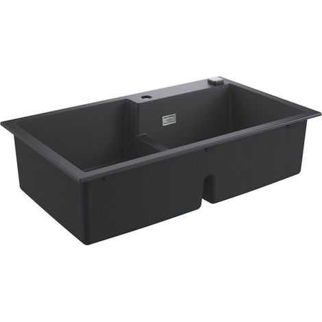 GROHE Fregadero de composite K500 Granito Negro 31649AP0