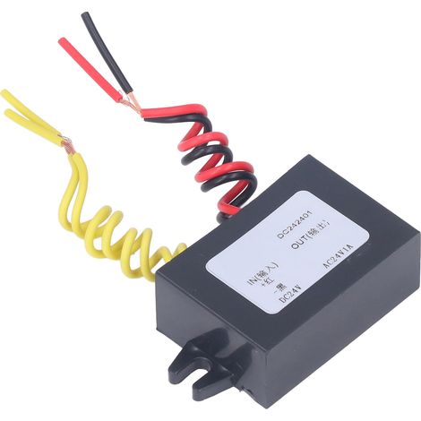 Convertisseur de puissance CC vers CA 1A, régulateur de tension étanche IP67 adapté aux équipements électriques (DC24V-AC24V). (1/5)