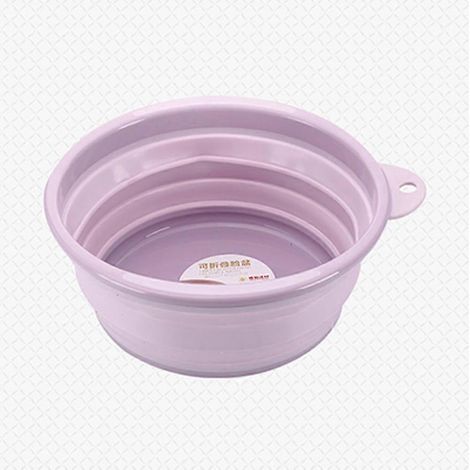 Seau pliable portable d'extérieur pour le camping, le nettoyage des fruits et légumes, l'évier de voyage, le camping sous tente, la randonnée, les pique-niques et les barbecues.