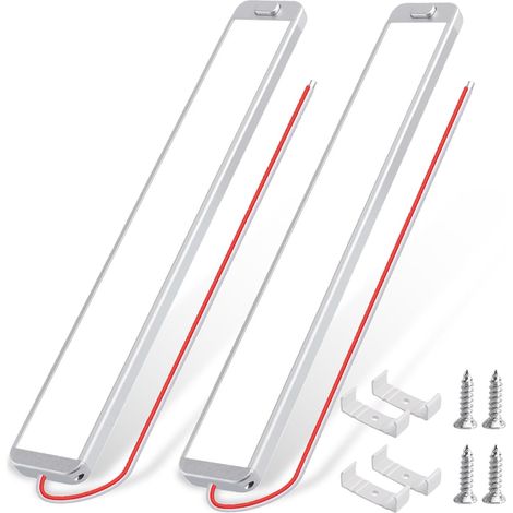 Un juego de dos tiras de luces LED de 12 V y 228 LED de 10 W, adecuadas para vehículos recreativos, iluminación de automóviles, maleteros de camionetas, autocaravanas, barcos, cocinas y camiones. (1/5)