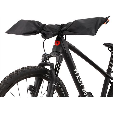 Housse de guidon de vélo anti-poussière, housse d'entretien de vélo de route, housse de protection de guidon de vélo extérieur, équipement de cyclisme,Black (1/5)
