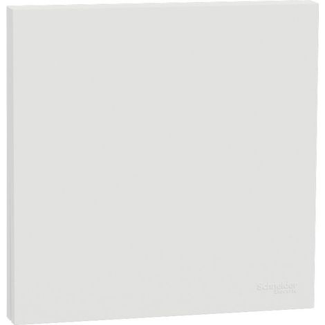 Enjoliveur intégral blanc 1 poste pour va-et-vient ou poussoir Odace (S929221) (1/3)