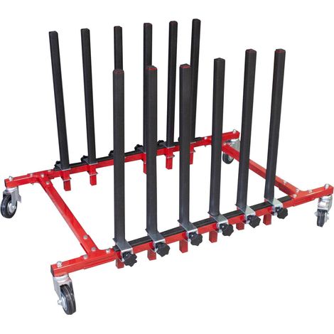Chariot porte pieces/pare-brise/capots - OC 6041 - CLAS Equipements