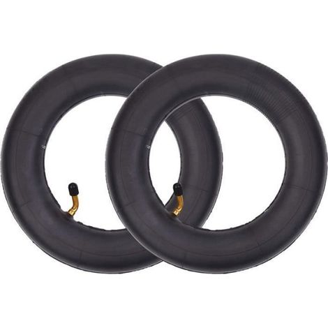 Chambre à air - FOLAYA - 10x2.50 - Paquet de 2 - Compatible Scooter électrique - Caoutchouc isobutylène iso CHAMBRE A AIR POUR PNEU (1/2)