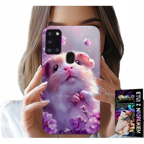 Custodia per Samsung Galaxy A21s - simpatici disegni di criceti e roditori per bambini (1/5)