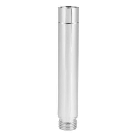 Tube rond d'extension de douche en acier inoxydable de 4 pouces avec chromage pour accessoire de salle de bain