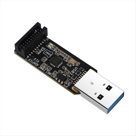 EMMC-Adapter V2 für USB 3.0-Kartenleser-DIY-Mainboard