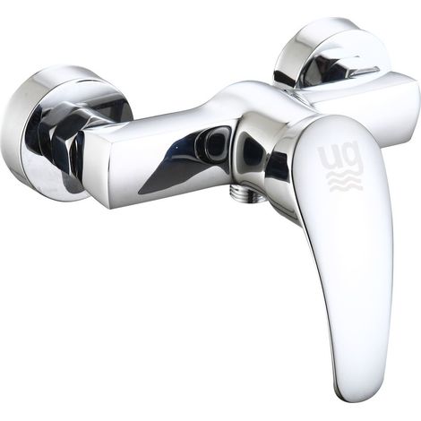 Grifo de Ducha Monomando Sauce Latón Cromado Cartucho Cerámico 40mm DP GRIFERIA Garantía 3 Años