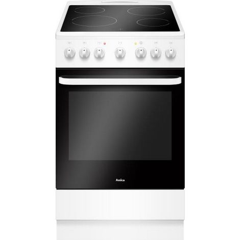AMICA Cuisinière Vitrocéramique AMICA ACV603B (1/2)