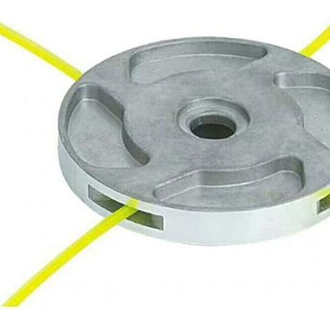 Tête de débroussailleuse, tête de débroussailleuse universelle, pièces détachées pour tondeuse à gazon en aluminium à quatre fils (1/5)