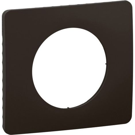 Legrand CP0121 Céliane single-gang cover plate - matte black, large packaging