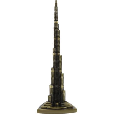 Maquette de la tour Khalifax, décoration de bureau, cadeau, maquette de bâtiment célèbre (1/5)