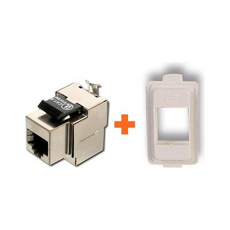 Keytstone presa rete cat.6 stp schermata compatibile Bticino Magic RJ45