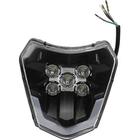 Motorrad-LED-Scheinwerfer (passend für EXC, XC, XCF, XCW, XCF, SXF, SSV 125, 150, 250, 350, 450, 530)