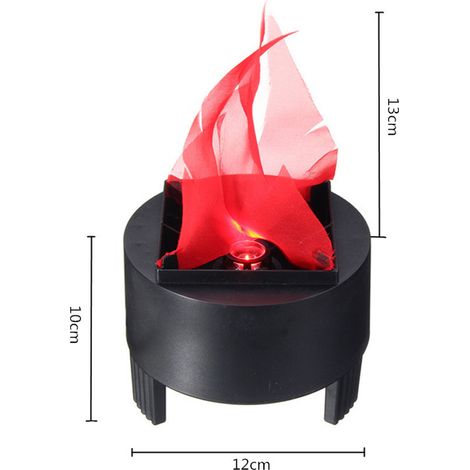 Ampoule LED à effet flamme, 1 unité, pour une utilisation intérieure, décorations de Noël, d'Halloween et autres fêtes. (1/5)