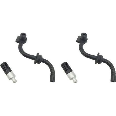 2X Tubo flessibile del Carburante per Motosega Tubo del Carburante Filtro del Carburante per MS171 MS181 MS211 MSA160 Parti di Tubo di Combustibile per (1/5)