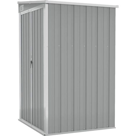 Maison Exclusive - Capanno Giardino a Parete Grigio 118x100x178 cm Acciaio Zincato