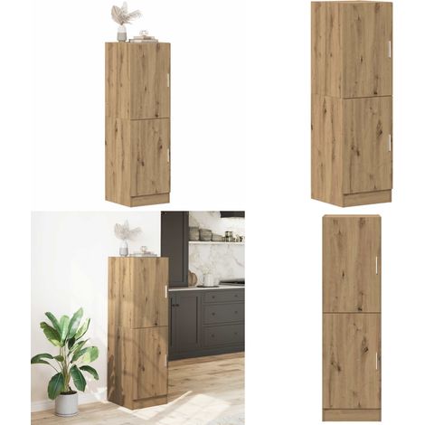 Küchenschrank Artisan-Eiche 38x41,5x131,5 cm Holzwerkstoff - Holzwerkstoff - Küchenmöbel (1/5)