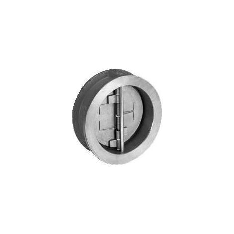 CLAPET DOUBLE BATTANT SOCLA 895, CORPS FONTE, BATTANTS INOX, JOINT EPDM, DN 50 149B3000