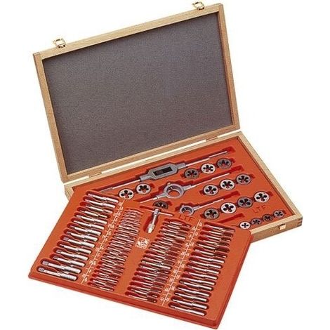 BOC64000000110 - Assortimento 110 Pezzi Per Garages E Officine - Maschi E Filiere