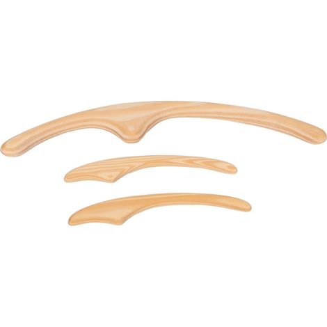 Bâton de sculpture du corps et du visage en bois de cyprès, bâton de modelage et de sculpture corporelle, grattage, massage par acupression et roulement des tendons. (1/5)