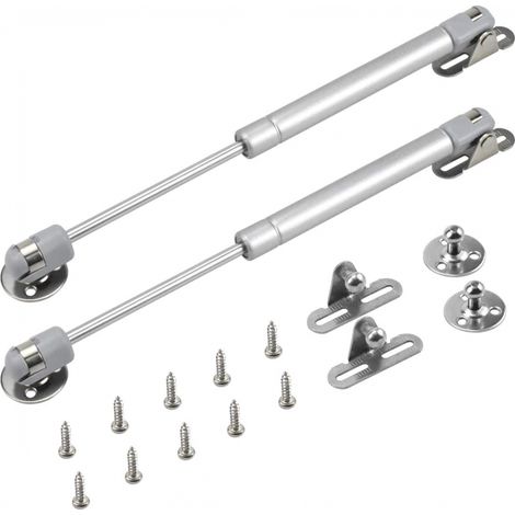 2 Vérins Gaz 150N Amortisseurs pour Porte Armoire C (1/5)