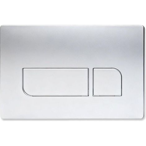 Plaque de chasse d'eau pour chasse d'eau UP300 JP320 - Panneau de réservoir d'eau dissimulé en ABS, double boutons (blanc) (1/5)