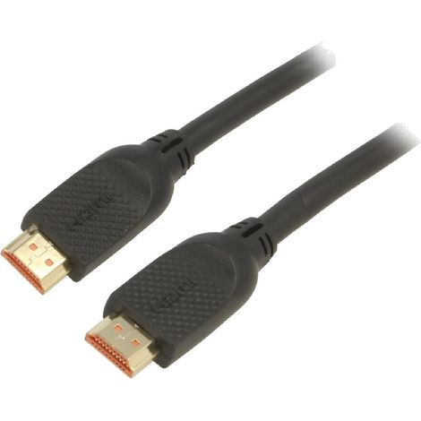 Cable HDMI 2.0 male des deux cotes 3m noir