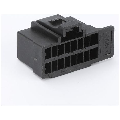 16-pin automotive wiring harness connector with terminals DJ7164-1-1.6-21 (1/4)