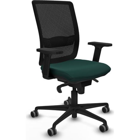 Chaise piqueras y crespo Haches noir accoudoirs réglables (1/2)