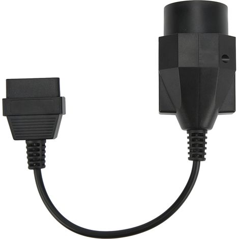 Adaptateur OBD2 20 broches vers 16 broches, boîtier ABS résistant à la chaleur et au vieillissement, pour scanner OBDII embarqué. (1/5)