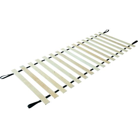 EVERGREENWEB - Rete a Doghe 80x200 cm - 16 Doghe con telaio flessibile Senza Telaio Base a Doghe in Legno di Betulla avvolgibile e pratica per Letto con Rete a Piattaforma