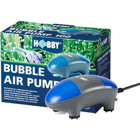 Pompe à air hobby bubble air pump 150 silencieuse 80-150 litres (1/3)